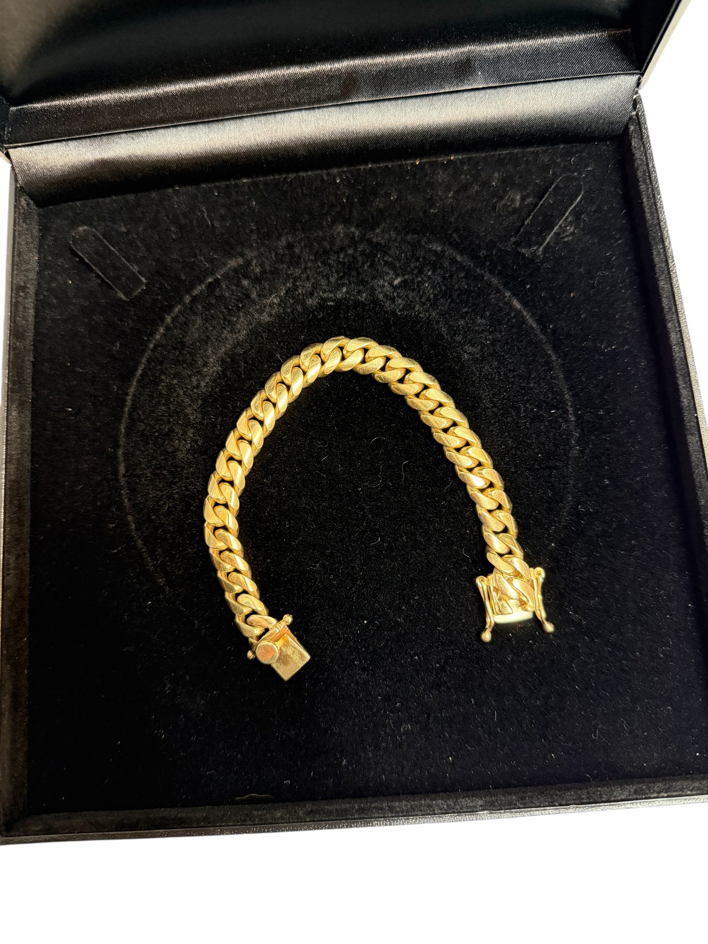 Bracelet cuban chain 10k