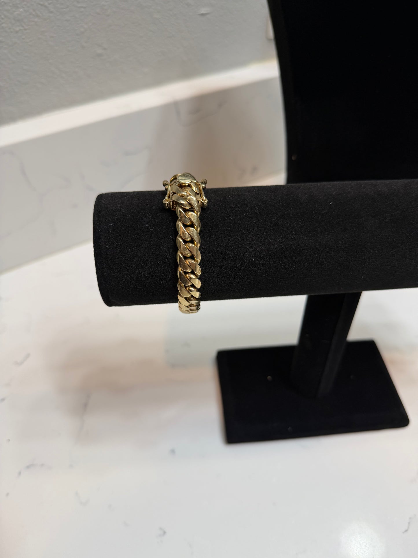 Bracelet cuban chain 10k
