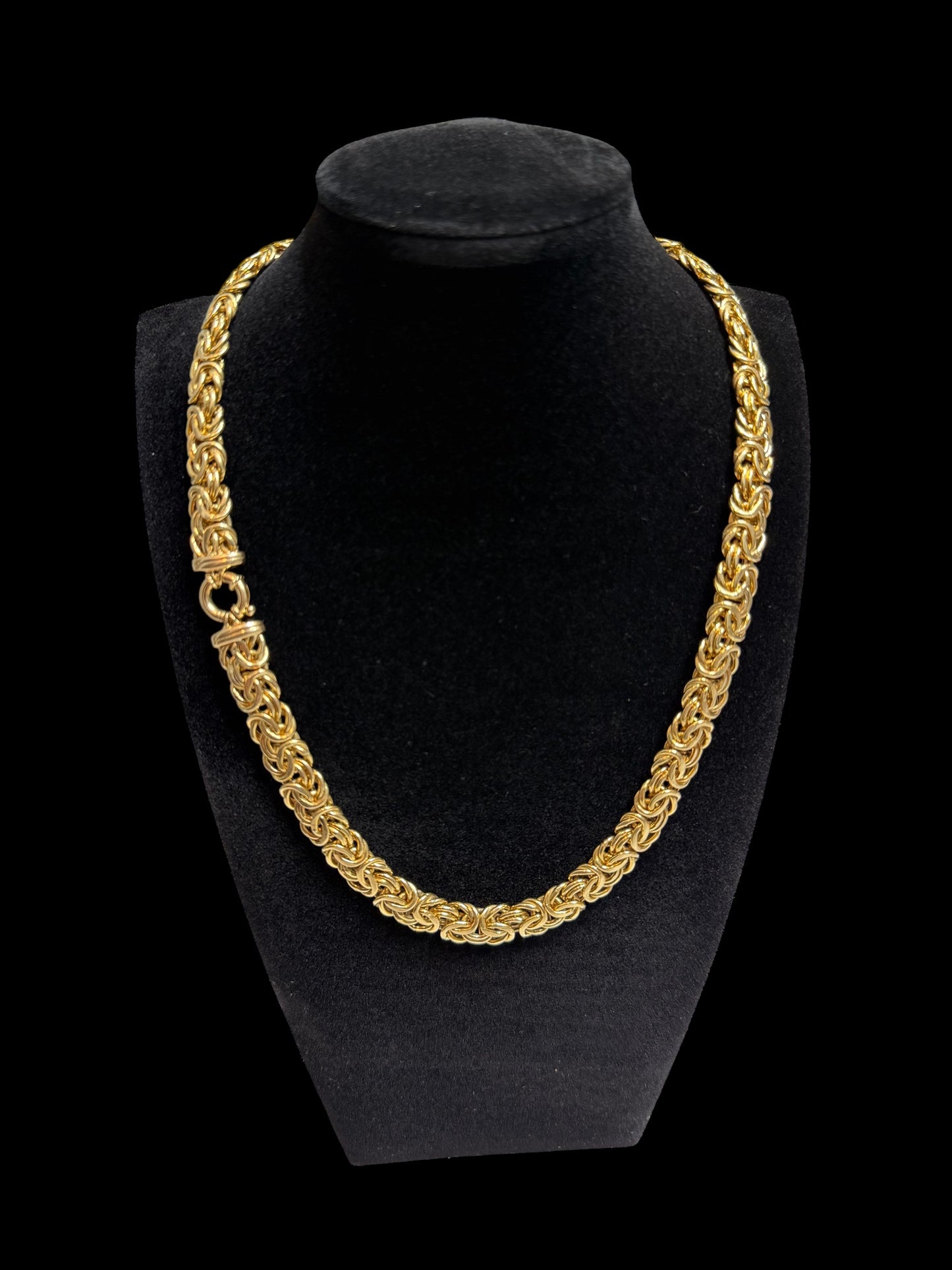 Choker 14k bizantino